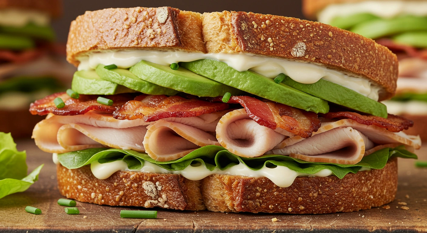 Ultimate Turkey Bacon Avocado Sandwich - tertiary view